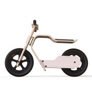 Bicicleta din lemn natural fara pedale RideMe MamaToyz JEMMtyz_RideMe