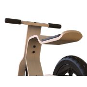 Bicicleta din lemn natural fara pedale RideMe MamaToyz JEMMtyz_RideMe