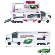Camion majorette man tgx porsche experience cu 2 masinute hubs212053304