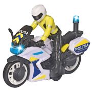 Motocicleta de politie dickie toys yamaha police bike hubs203712018028