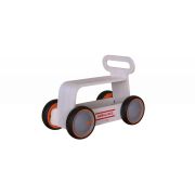 Jucarie din lemn 3 in 1 Ambulanta DriveMe Wood: masinuta ride-on, premergator si carucior de jucarii MamaToyz JEMMtyz_rideonwood1