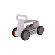 Jucarie din lemn 3 in 1 Politie DriveMe Wood: masinuta ride-on, premergator si carucior de jucarii MamaToyz JEMMtyz_rideonwood2