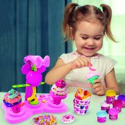 MASINA DE INGHETATA DE PLASTILINA MINNIE CU DECORATIUNI COLORATE VIV1045-03595