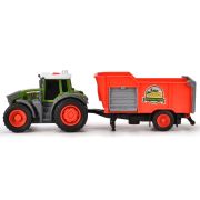 Tractor dickie toys fendt farm cu remorca hubs203734001