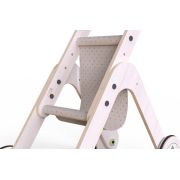 Carucior pentru papusi si antepremergator din lemn 2 in 1 MamaToyz JEMMtyz_stroller