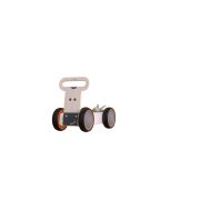 Jucarie din lemn 3 in 1 Vacuta DriveMe Soft: masinuta ride-on, premergator si carucior de jucarii MamaToyz JEMMtyz_rideonsoft2