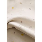 Set 2 body-uri cu maneca lunga petreceute bebe unisex -100% bumbac organic - Crem cu buline, Baby Cosy (Marime: 3-6 Luni) JEMBC-CSY5757-3