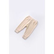 Set Curcubeu cu bluzita cu maneca lunga si panataloni lungi din 80%bumbac organic si 20% poliester - Crem, Baby Cosy (Marime: 6-9 luni) JEMBC-CSYK6006-6