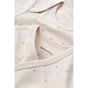 Set de 10 piese pentru nou nascut - 100% bumbac organic - Crem cu buline, Baby Cosy JEMBC-CSY5110