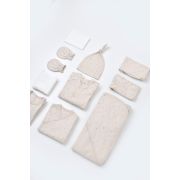 Set de 10 piese pentru nou nascut - 100% bumbac organic - Crem cu buline, Baby Cosy JEMBC-CSY5110
