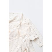 Set de 10 piese pentru nou nascut - 100% bumbac organic - Ecru cu buline, Baby Cosy JEMBC-CSY5109
