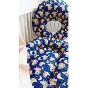 Baby nest din bumbac, Eko, Navy KRT133638