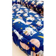 Baby nest din bumbac, Eko, Navy KRT133638