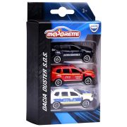 Set majorette dacia duster sos cu masina de jandarmerie, salvare si politie hubs212057262sro