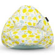 Fotoliu Units Puf Bean Bag tip para L, impermeabil, indoor/outdoor, sac interior, cu maner, 80 x 80 x 60 cm, lamai BEANUNB-PR-L-EXT-028