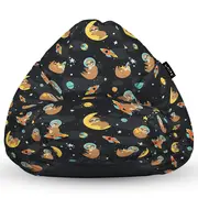 Fotoliu Units Puf Bean Bag tip para L, impermeabil, indoor/outdoor, sac interior, cu maner, 80 x 80 x 60 cm, lenesi in spatiu BEANUNB-PR-L-EXT-107