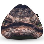 Fotoliu Units Puf Bean Bag tip para XL, impermeabil, indoor/outdoor, sac interior, cu maner, 90 x 85 x 65 cm, scoarta BEANUNB-PR-XL-EXT-019