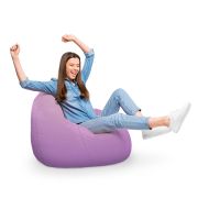 Fotoliu Units Puf Bean Bag tip para XL, impermeabil, indoor/outdoor, sac interior, cu maner, 90 x 85 x 65 cm, topografic mov BEANUNB-PR-XL-EXT-029