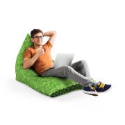 Fotoliu Units Puf Bean Bag tip Lounge, impermeabil, indoor/outdoor, sac interior, cu maner, 155 x 83 x 65 cm, minecraft creeper BEANUNB-LGA-L-EXT-130