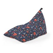 Fotoliu Units Puf Bean Bag tip Lounge, impermeabil, indoor/outdoor, sac interior, cu maner, 155 x 83 x 65 cm, prietenii padurii BEANUNB-LGA-L-EXT-105