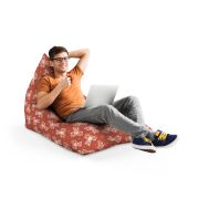 Fotoliu Units Puf Bean Bag tip Lounge, impermeabil, indoor/outdoor, sac interior, cu maner, 155 x 83 x 65 cm, teddy bear caramiziu BEANUNB-LGA-L-EXT-143