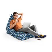 Fotoliu Units Puf Bean Bag tip Lounge, impermeabil, indoor/outdoor, sac interior, cu maner, 155 x 83 x 65 cm, unicorns and ice-cream BEANUNB-LGA-L-EXT-061