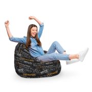 Fotoliu Units Puf Bean Bag tip para XL, impermeabil, indoor/outdoor, sac interior, cu maner, 90 x 85 x 65 cm, BMX BEANUNB-PR-XL-EXT-092