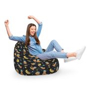 Fotoliu Units Puf Bean Bag tip para XL, impermeabil, indoor/outdoor, sac interior, cu maner, 90 x 85 x 65 cm, lenesi in spatiu BEANUNB-PR-XL-EXT-107