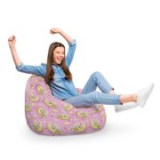 Fotoliu Units Puf Bean Bag tip para XL, impermeabil, indoor/outdoor, sac interior, cu maner, 90 x 85 x 65 cm, sweet dreams teddy bear BEANUNB-PR-XL-EXT-140