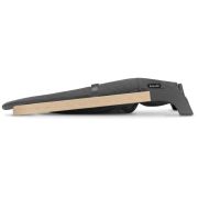 Lionelo - Fotoliu balansoar June AIR, Cu arcada cu jucarii, Ergonomic, Permite circulatia aerului, Balansare manuala, Pliabil, 0 luni+, Gri BYNLO-JUNE_AIR_GREY_STONE
