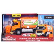 Masina de gunoi majorette volvo garbge collector cu tomberon hubs213743000