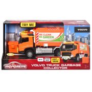 Masina de gunoi majorette volvo garbge collector cu tomberon hubs213743000