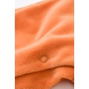 Salopeta Ursulet cu maneca lunga si botosei din 80%bumbac organic si 20% poliester - Portocaliu, Baby Cosy (Marime: 3-6 Luni) JEMBC-CSYK6012-3