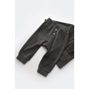 Set Ursulet cu bluzita cu fermoar si gluga si panataloni lungi din 80%bumbac organic si 20% poliester - Antracit, Baby Cosy (Marime: 6-9 luni) JEMBC-CSYK6016-6