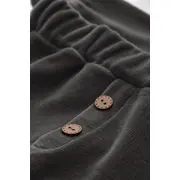Set Ursulet cu bluzita cu fermoar si gluga si panataloni lungi din 80%bumbac organic si 20% poliester - Antracit, Baby Cosy (Marime: 9-12 luni) JEMBC-CSYK6016-9