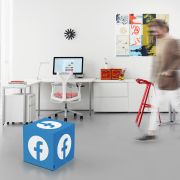 Taburet Units, cub, Social Media 2, 45 x 45 x 45 cm BEANUN-CU-045-V5