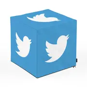 Taburet Units, cub, Social Media 5, 45 x 45 x 45 cm BEANUN-CU-045-V8