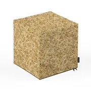 Taburet Units, cub, paie, 30 x 30 x 30 cm BEANUN-CU-030-V2