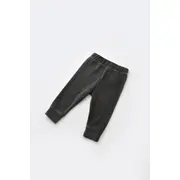 Set 3 piese Broscuta cu body, pantalonasi si vestuta din 80%bumbac organic si 20% poliester - Antracit, Baby Cosy (Marime: 12-18 Luni) JEMBC-CSYK6024-12