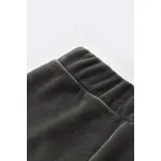 Set 3 piese Broscuta cu body, pantalonasi si vestuta din 80%bumbac organic si 20% poliester - Antracit, Baby Cosy (Marime: 12-18 Luni) JEMBC-CSYK6024-12