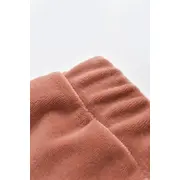 Set 3 piese Broscuta cu body, pantalonasi si vestuta din 80%bumbac organic si 20% poliester - Caramiziu, Baby Cosy (Marime: 18-24 Luni) JEMBC-CSYK6026-18