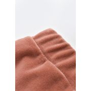 Set 3 piese Broscuta cu body, pantalonasi si vestuta din 80%bumbac organic si 20% poliester - Caramiziu, Baby Cosy (Marime: 3-6 Luni) JEMBC-CSYK6026-3