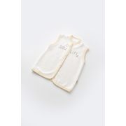 Set 3 piese Broscuta cu body, pantalonasi si vestuta din 80%bumbac organic si 20% poliester - Crem, Baby Cosy (Marime: 6-9 luni) JEMBC-CSYK6023-6