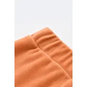 Set 3 piese Broscuta cu body, pantalonasi si vestuta din 80%bumbac organic si 20% poliester - Portocaliu, Baby Cosy (Marime: 12-18 Luni) JEMBC-CSYK6025-12