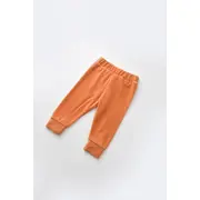 Set 3 piese Broscuta cu body, pantalonasi si vestuta din 80%bumbac organic si 20% poliester - Portocaliu, Baby Cosy (Marime: 12-18 Luni) JEMBC-CSYK6025-12