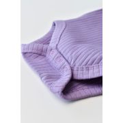 Body Bebe Unisex cu maneca lunga din 95% bumbac organic cu 5% elastan - Mov, Baby Cosy (Marime: 18-24 Luni) JEMBC-CSYR4302-18