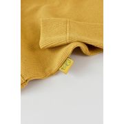 Set 3 piese: body cu maneca lunga, panataloni lungi cu botosei si caciulita din bumbac organic si modal - Sofran, Baby Cosy (Marime: 6-9 luni) JEMBC-CSYM23505-6