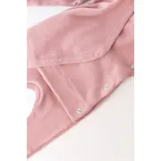 Set 4 piese: bluza, pantaloni, caciulita si manusi din bumbac organic si modal - Rose, Baby Cosy (Marime: 6-9 luni) JEMBC-CSYM24502-6