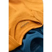 Set 2 body-uri bebe unisex din bumbac organic si modal - Bleumarin/Sofran, Baby Cosy (Marime: 3-6 Luni) JEMBC-CSYM11210-3