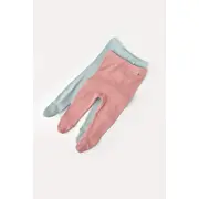 Set 2 pantaloni cu botosei bebe unisex din bumbac organic si modal - Mint/Rose, Baby Cosy (Marime: 6-9 luni) JEMCSYM11600-6